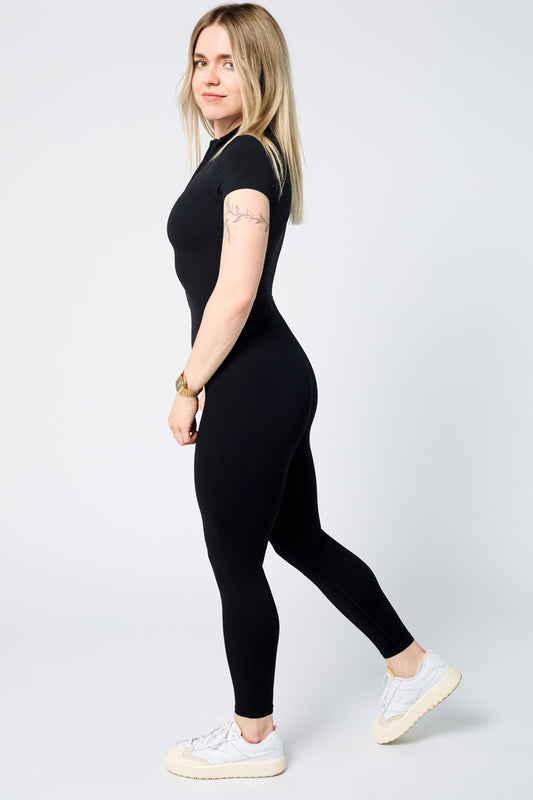 ICONIC Sculpting Jumpsuit - Black