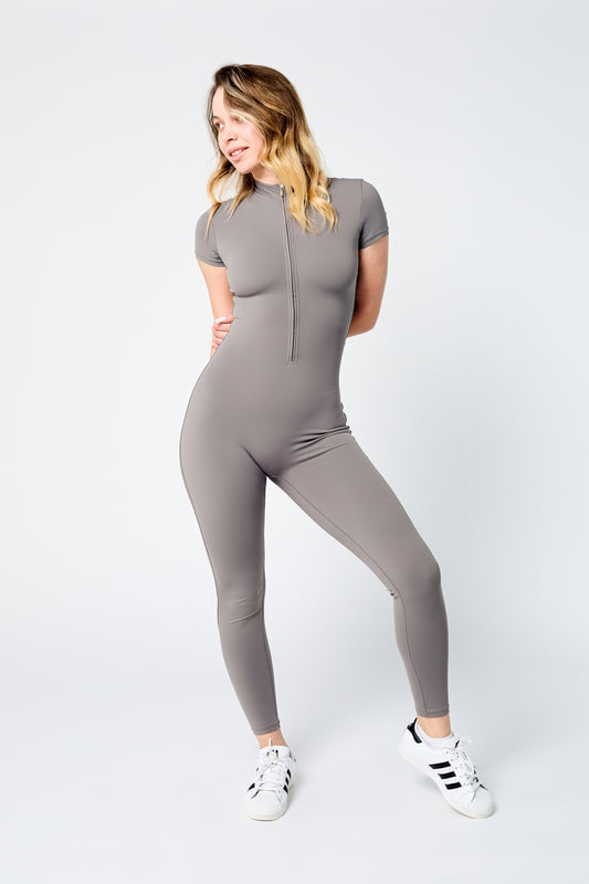 ICONIC Sculpting Jumpsuit - Gray