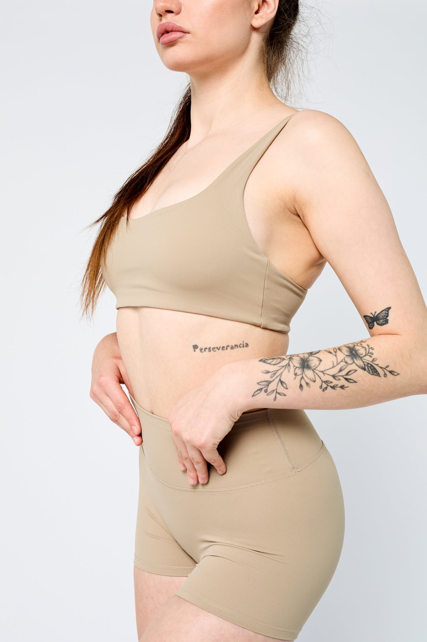 ICONIC Sculpt Bra Top - Latte Glow