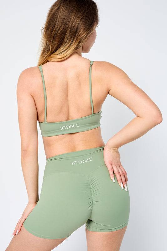 ICONIC Sculpt short - Matcha Green